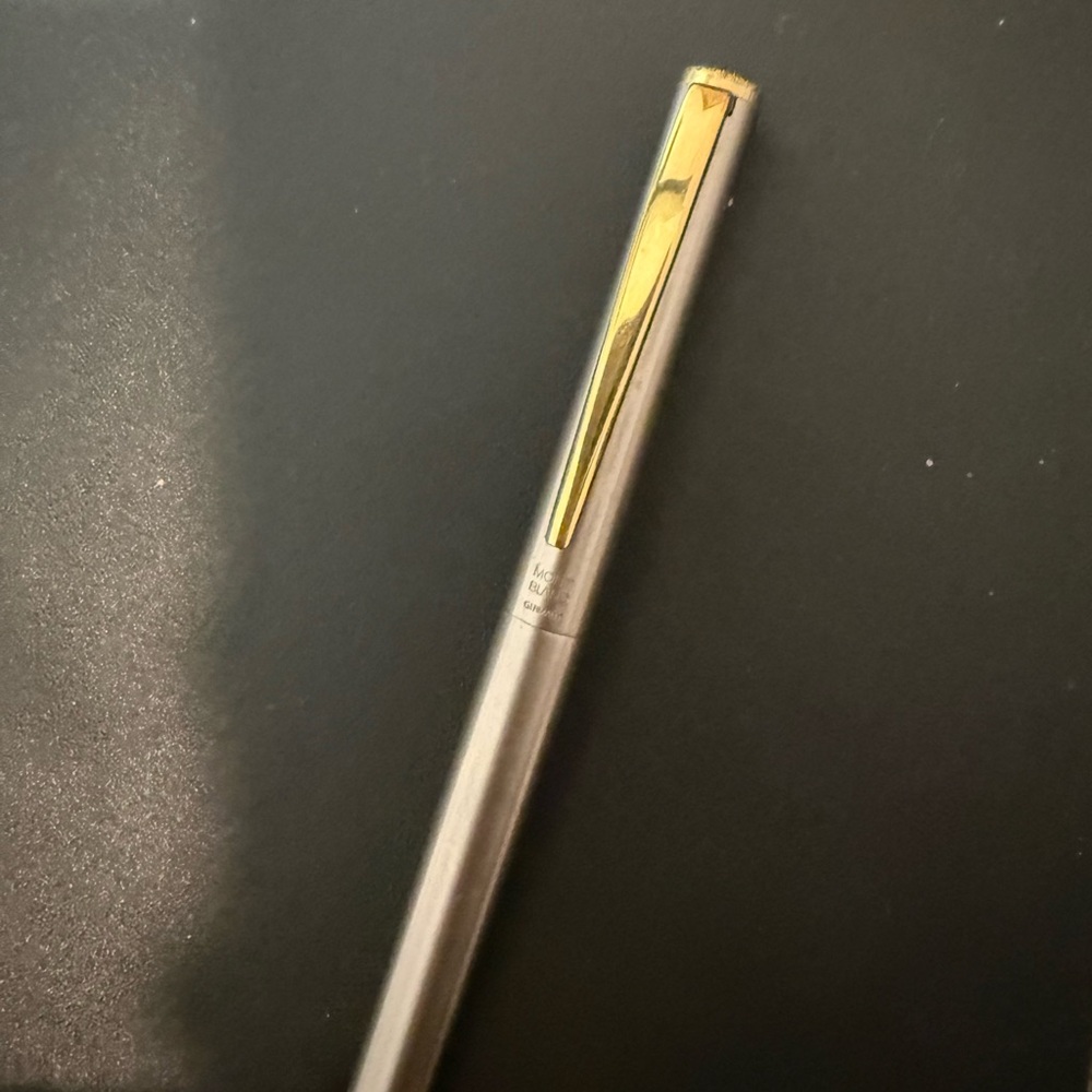 Montblanc Silver and Gold Stationery Pen